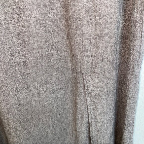 Pure J. Jill Brown Gray Sleeveless Sheath Midi Dress for Work - Picture 2 of 6